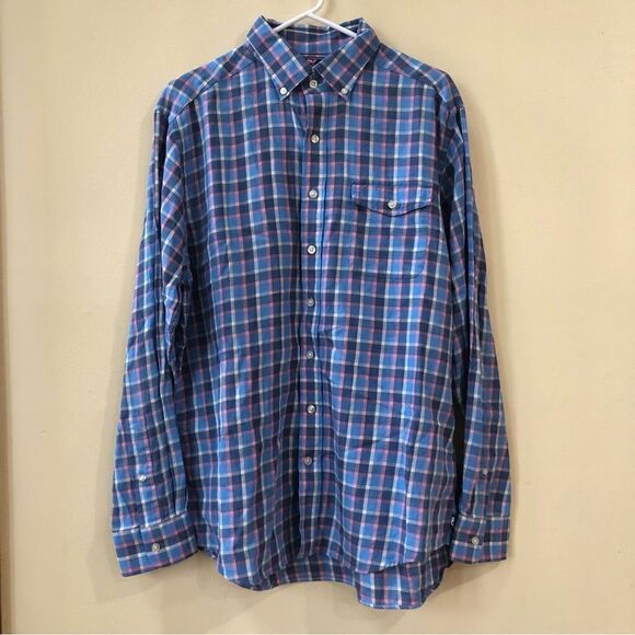 Vineyard Vines Slim Fit Crosby Shirt Size L - Picture 1 of 5